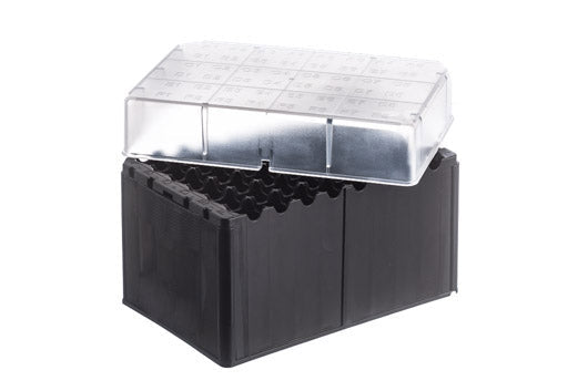 48 Position CryoRack for the storage of 4 and 5ml 2D datamatrix Cryovials, with lid (803270) | Cryogenic Storage | Bench&Flask