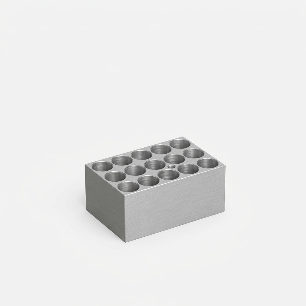Greiner Bio-One 15-Well Laboratory Heating Block for HPLC & Cryovial Tubes (848921) | Laboratory Equipment | Bench&Flask