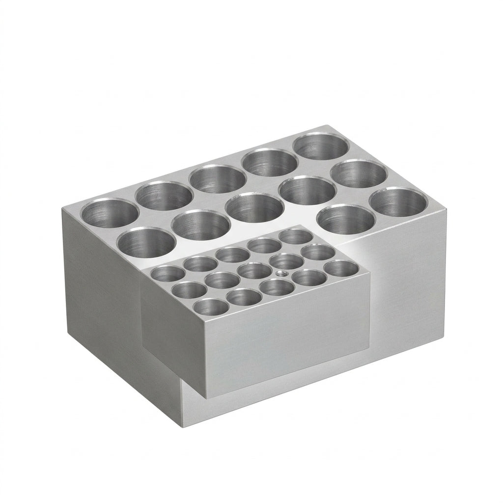 Greiner Bio-One 15-Well Laboratory Heating Block for HPLC & Cryovial Tubes (848921) | Laboratory Equipment | Bench&Flask