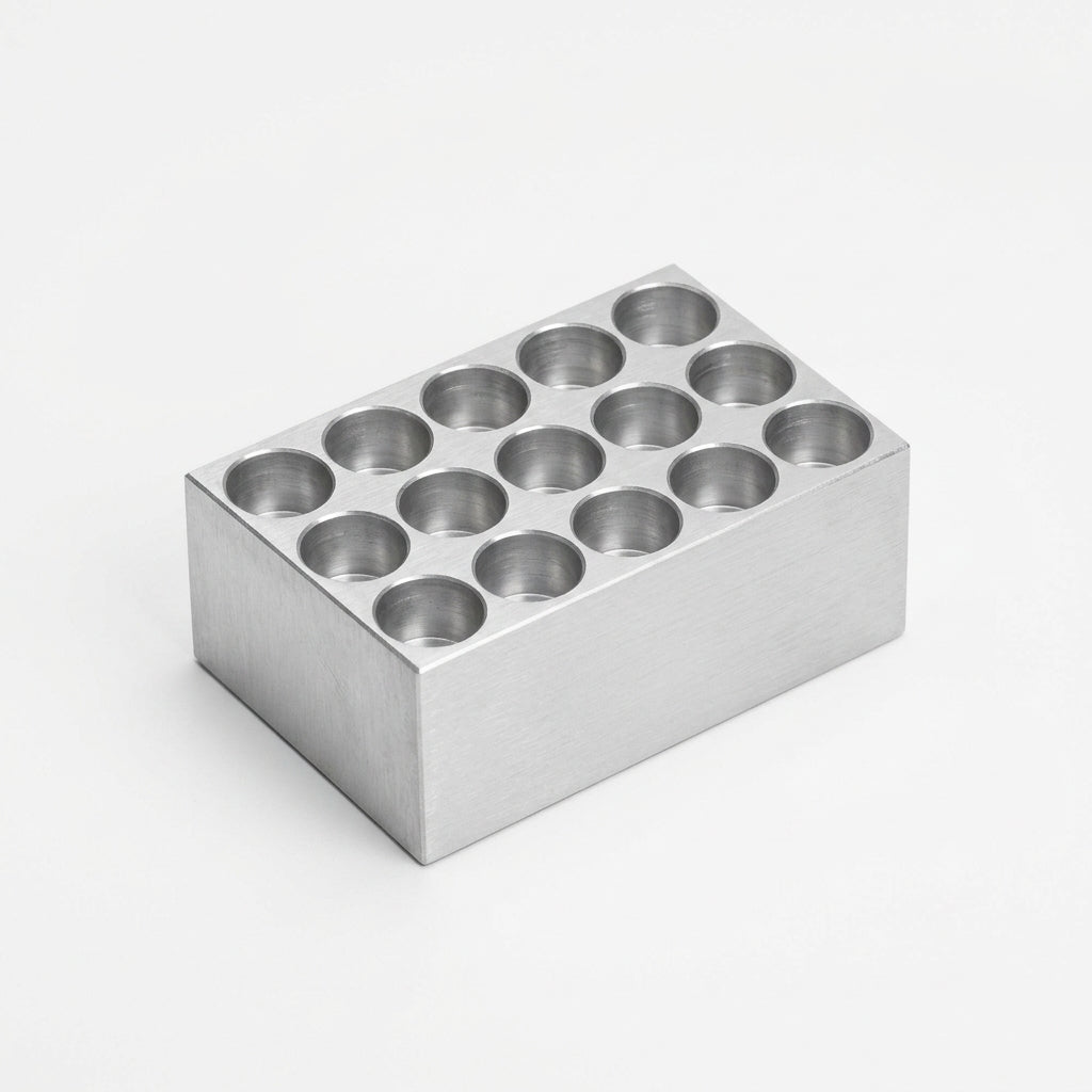 Greiner Bio-One 15-Well Laboratory Heating Block for HPLC & Cryovial Tubes (848921) | Laboratory Equipment | Bench&Flask
