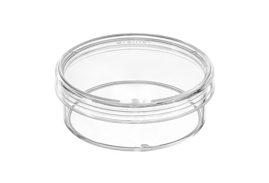 Petri dish, polystyrene, 35x10mm, vents, 10pc, sterile (627161) | Microbiology Consumable | Bench&Flask