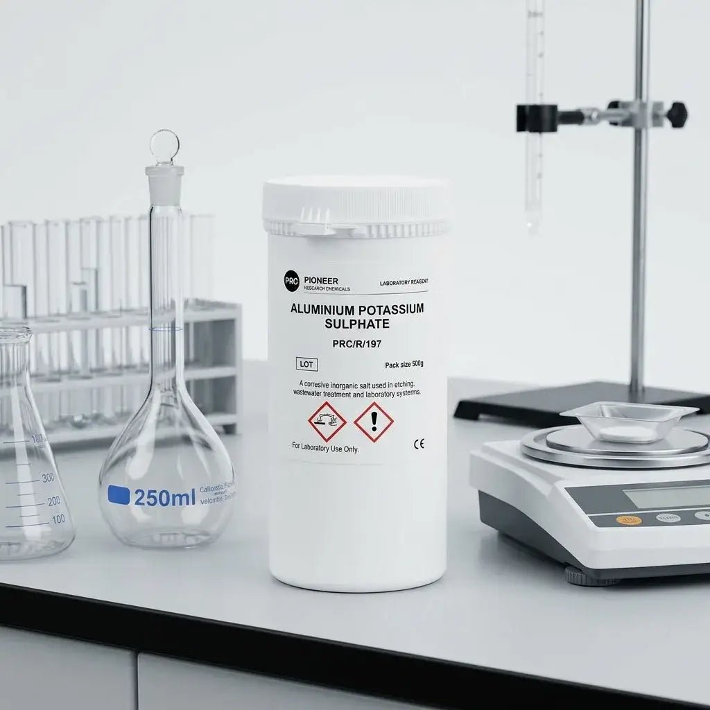 Pioneer Aluminium Potassium Sulphate Dodecahydrate (Potash Alum) - Lab Reagent (PRC/R/210) | Laboratory Salts & Buffer Salts | Bench&Flask
