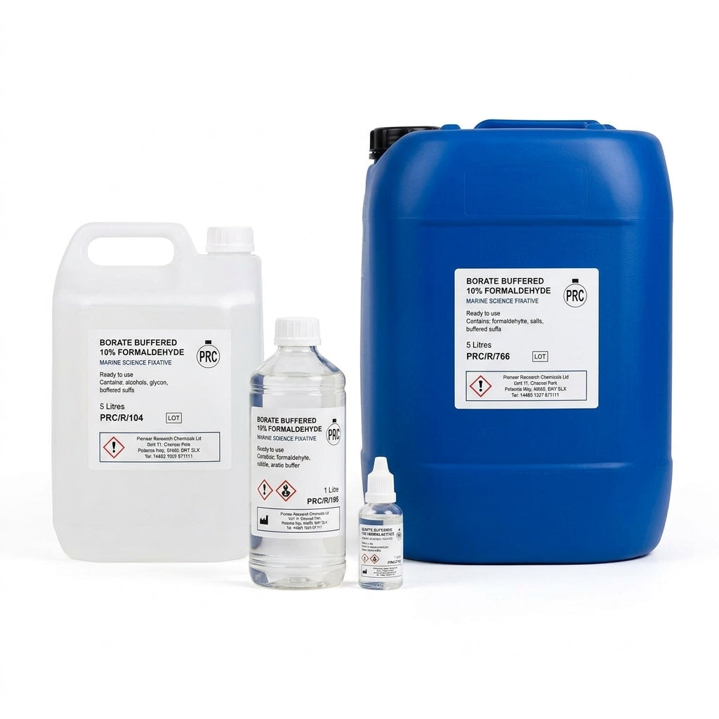 Pioneer Borate Buffered 10% Formaldehyde Laboratory Fixative | Marine Science Reagents | Bench&Flask