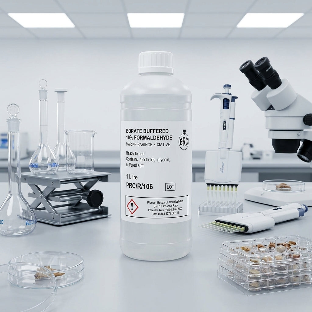 Pioneer Borate Buffered 10% Formaldehyde Laboratory Fixative | Marine Science Reagents | Bench&Flask