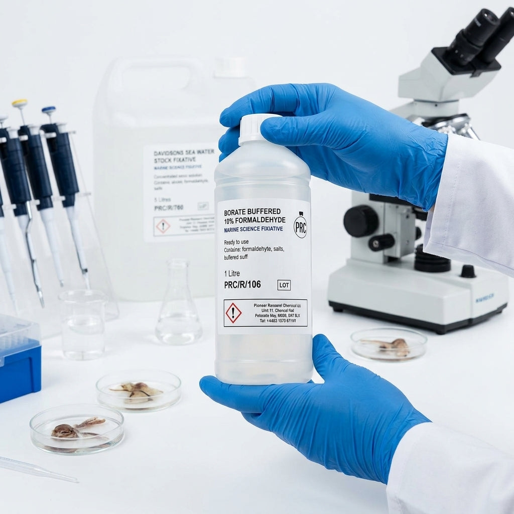 Pioneer Borate Buffered 10% Formaldehyde Laboratory Fixative | Marine Science Reagents | Bench&Flask