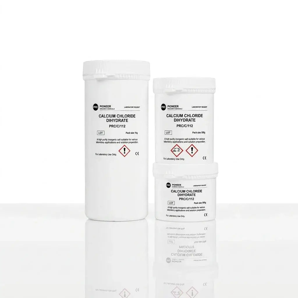 Pioneer Calcium Chloride Dihydrate Lab Reagent for Buffer Preparation | Laboratory Salts & Buffer Salts | Bench&Flask