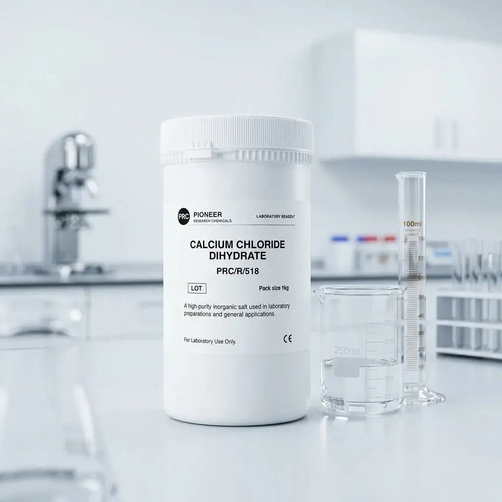 Pioneer Calcium Chloride Dihydrate Lab Reagent for Buffer Preparation | Laboratory Salts & Buffer Salts | Bench&Flask