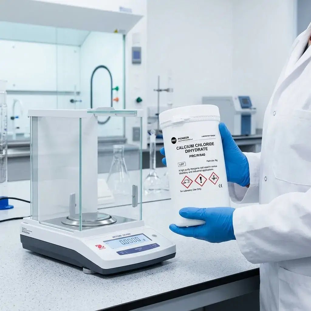 Pioneer Calcium Chloride Dihydrate Lab Reagent for Buffer Preparation | Laboratory Salts & Buffer Salts | Bench&Flask
