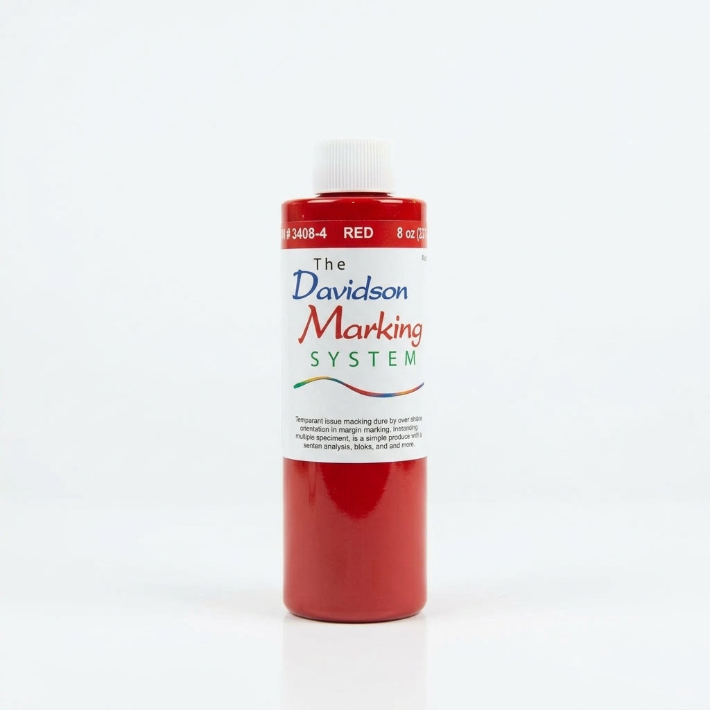 Pioneer Davidson Tissue Marking Dye 8oz Red - Histology Margin Dye (13-34084) | Tissue Marking Dyes | Bench&Flask
