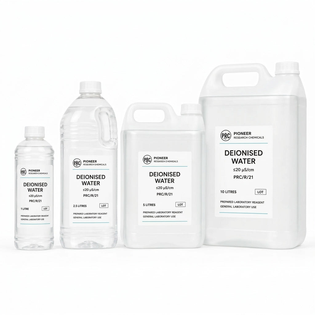 Pioneer Deionised Water (≤20µS/cm) - Laboratory Reagent Grade | General Laboratory Reagents & Water | Bench&Flask