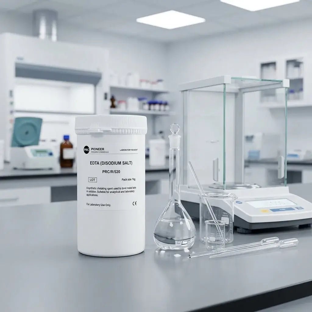 Pioneer Disodium Salt of EDTA | Lab Reagent for Buffer Preparation | Laboratory Salts & Buffer Salts | Bench&Flask