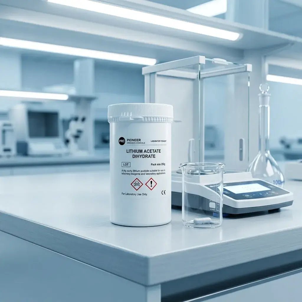 Pioneer Lithium Acetate Dihydrate Reagent for Buffer Preparation | Laboratory Salts & Buffer Salts | Bench&Flask