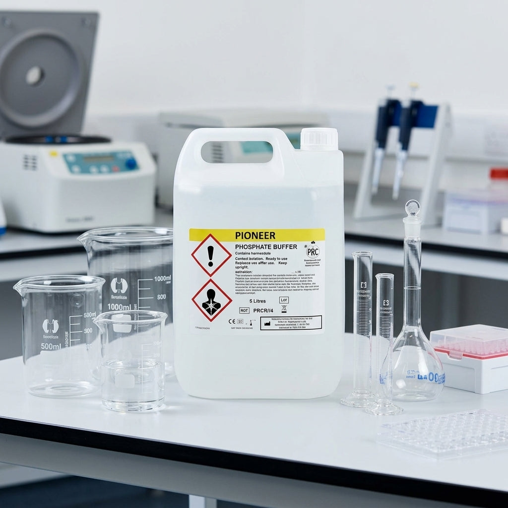 Pioneer Phosphate Buffer (Sorensen) pH 6.8 Solution - Ready-to-Use Laboratory Reagent | Ready-to-Use Buffers | Bench&Flask