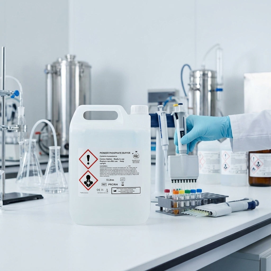Pioneer Phosphate Buffer (Sorensen) pH 6.8 Solution - Ready-to-Use Laboratory Reagent | Ready-to-Use Buffers | Bench&Flask
