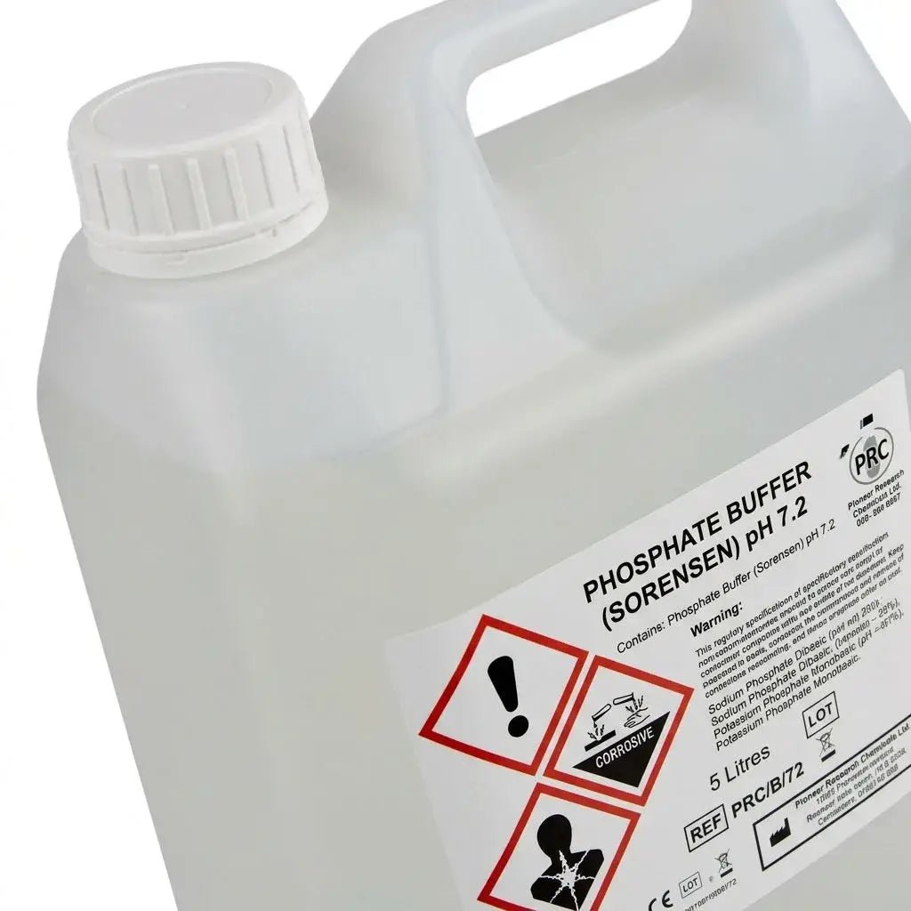 Pioneer Phosphate Buffer (Sorensen) pH 7.2 Ready-to-Use Lab Reagent | Ready-to-Use Buffers | Bench&Flask