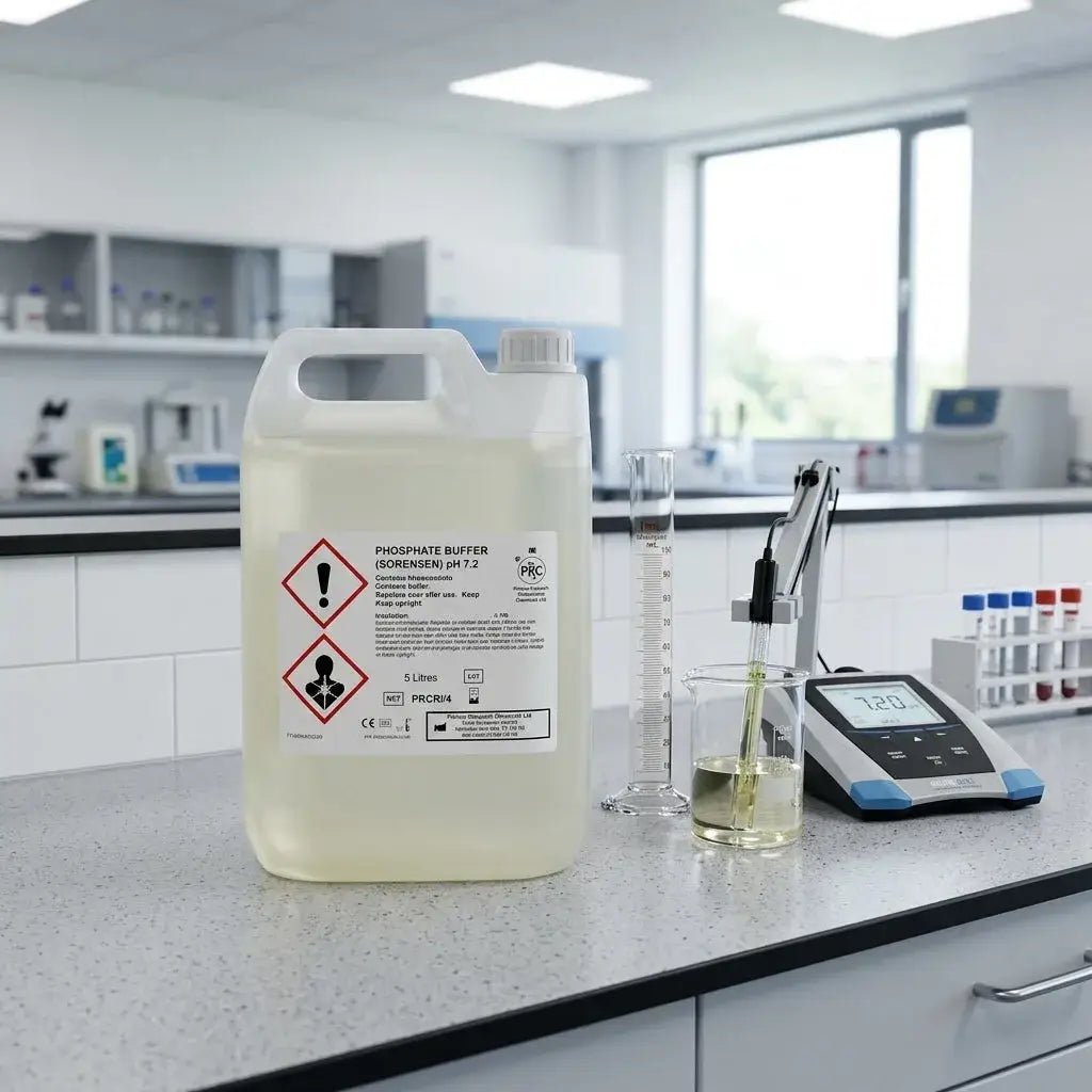 Pioneer Phosphate Buffer (Sorensen) pH 7.2 Ready-to-Use Lab Reagent | Ready-to-Use Buffers | Bench&Flask