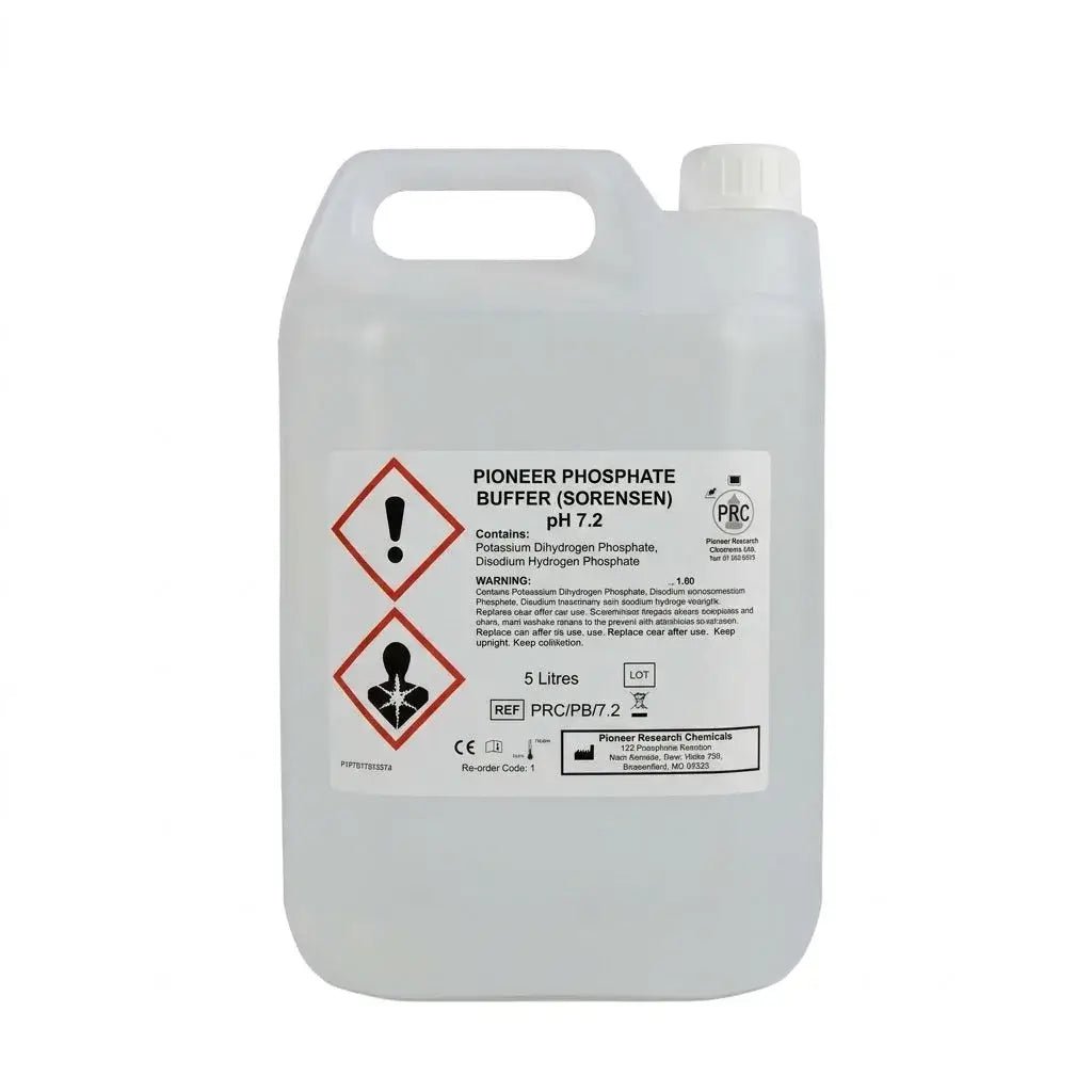 Pioneer Phosphate Buffer (Sorensen) pH 7.2 Ready-to-Use Lab Reagent | Ready-to-Use Buffers | Bench&Flask