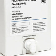 Pioneer Phosphate Buffered Saline (PBS) 10x Concentrate pH 7.2 - 7.4 (10L Bag-in-a-Box, PRC/R/89/BB) | Buffer Concentrates | Bench&Flask
