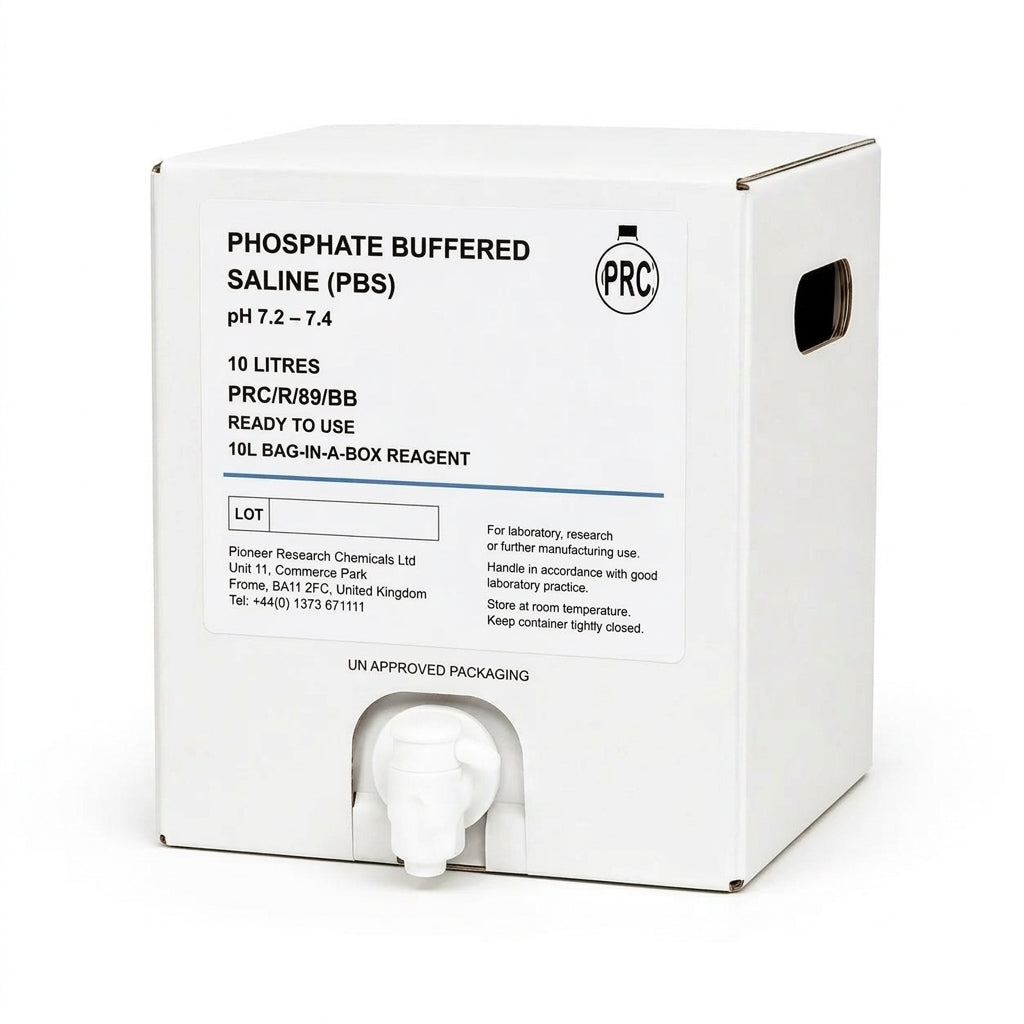 Pioneer Phosphate Buffered Saline (PBS) Solution pH 6.8 (High Buffer Capacity) | Ready-to-Use Buffers | Bench&Flask