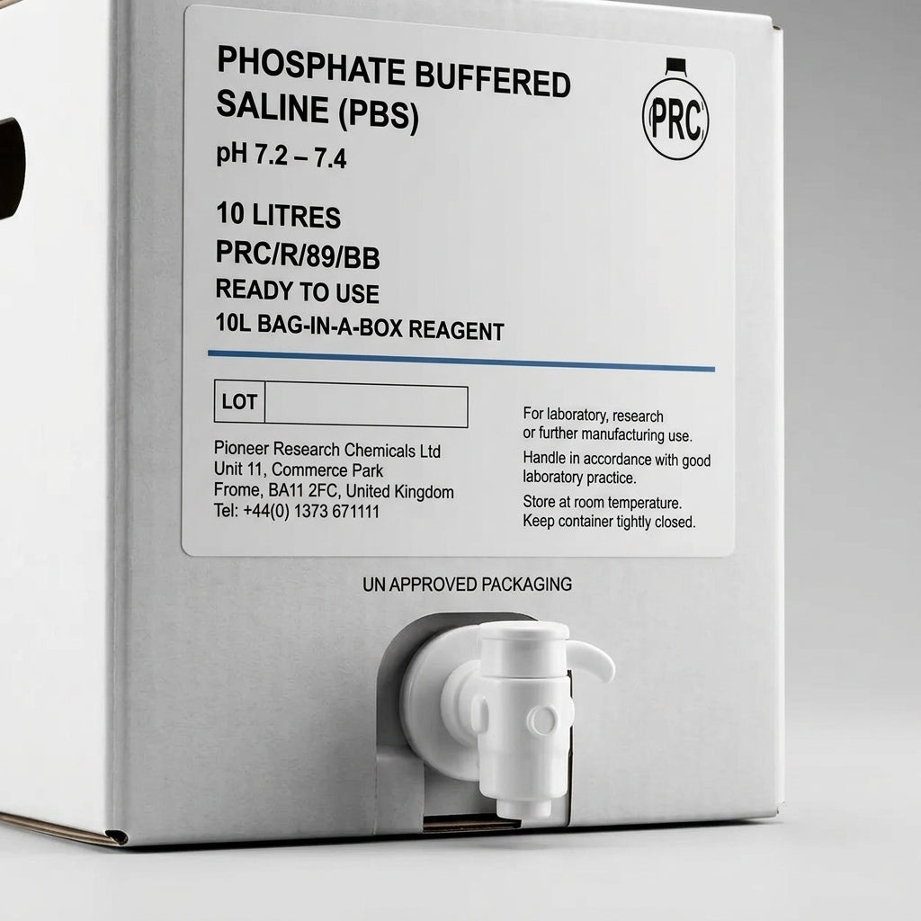 Pioneer Phosphate Buffered Saline (PBS) Solution pH 6.8 (High Buffer Capacity) | Ready-to-Use Buffers | Bench&Flask