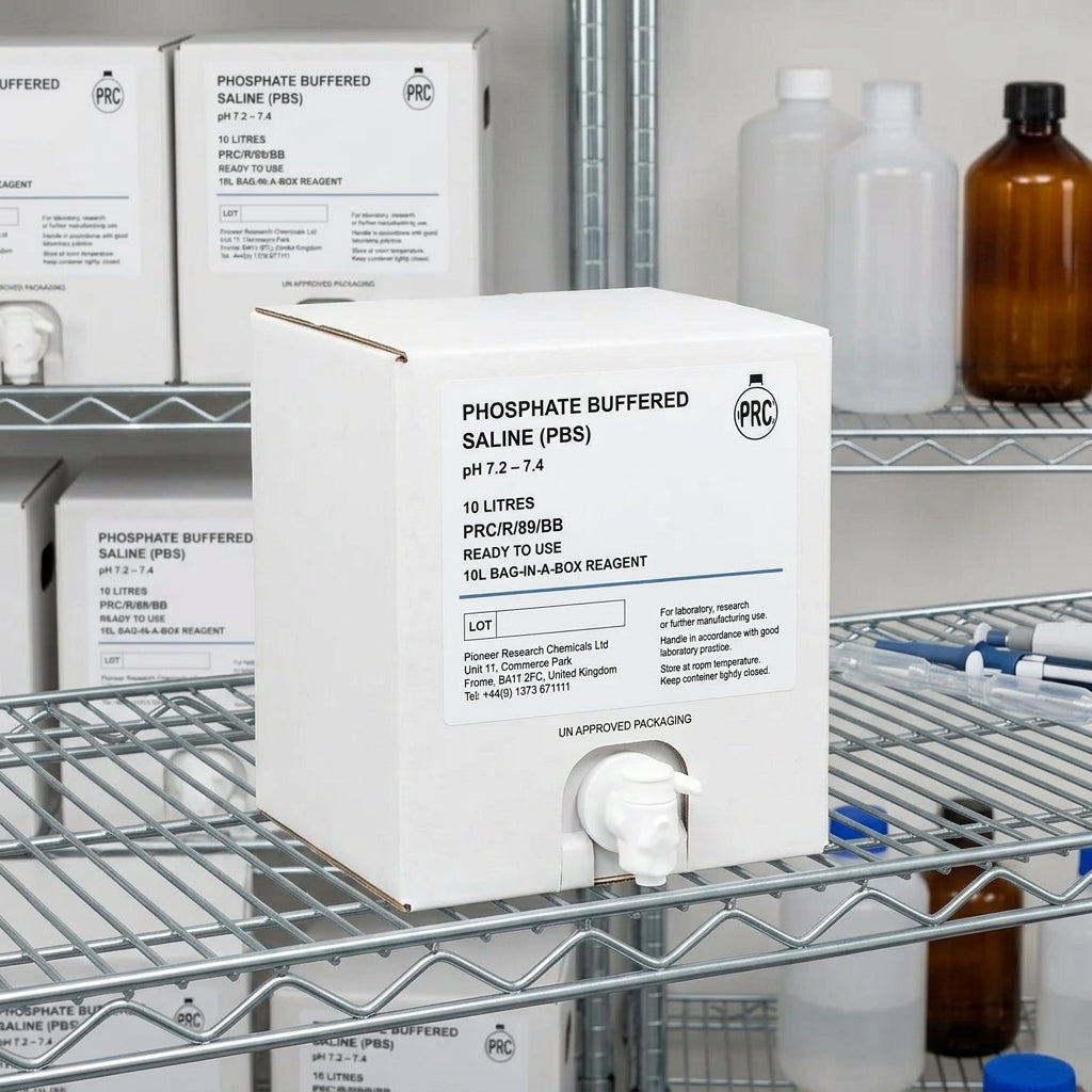 Pioneer Phosphate Buffered Saline (PBS) Solution pH 6.8 (High Buffer Capacity) | Ready-to-Use Buffers | Bench&Flask