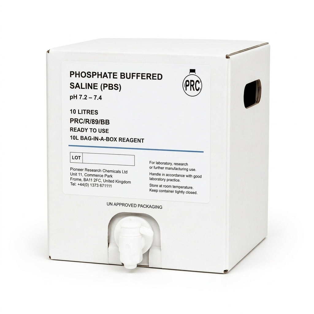 Pioneer Phosphate Buffered Saline (PBS) Solution pH 7.0 (Isotonic) - Ready to Use | Ready-to-Use Buffers | Bench&Flask