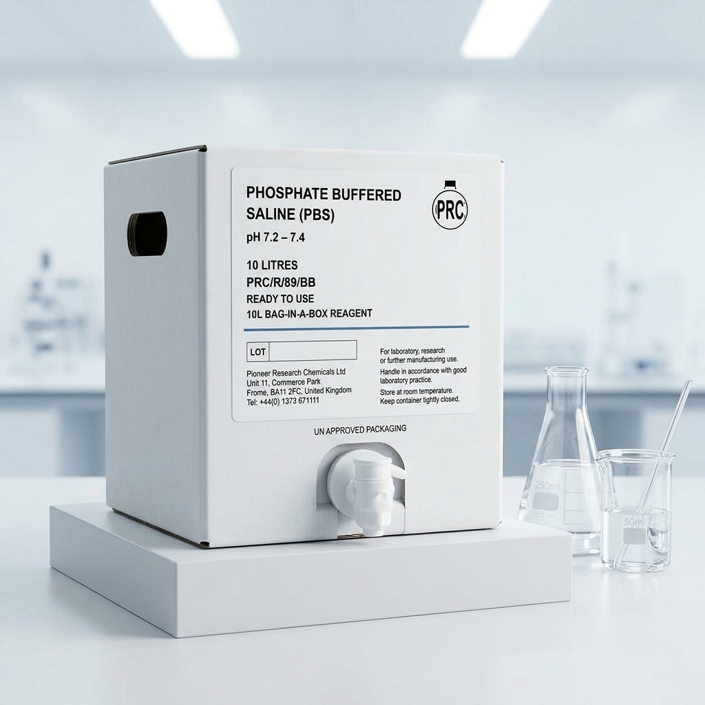 Pioneer Phosphate Buffered Saline (PBS) Solution pH 7.0 (Isotonic) - Ready to Use | Ready-to-Use Buffers | Bench&Flask