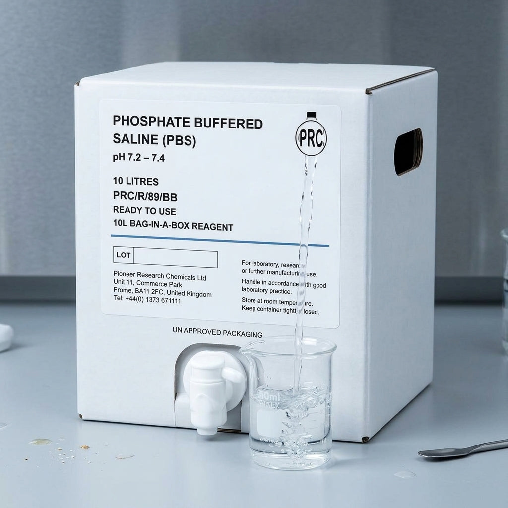 Pioneer Phosphate Buffered Saline (PBS) Solution pH 7.0 (Isotonic) - Ready to Use | Ready-to-Use Buffers | Bench&Flask