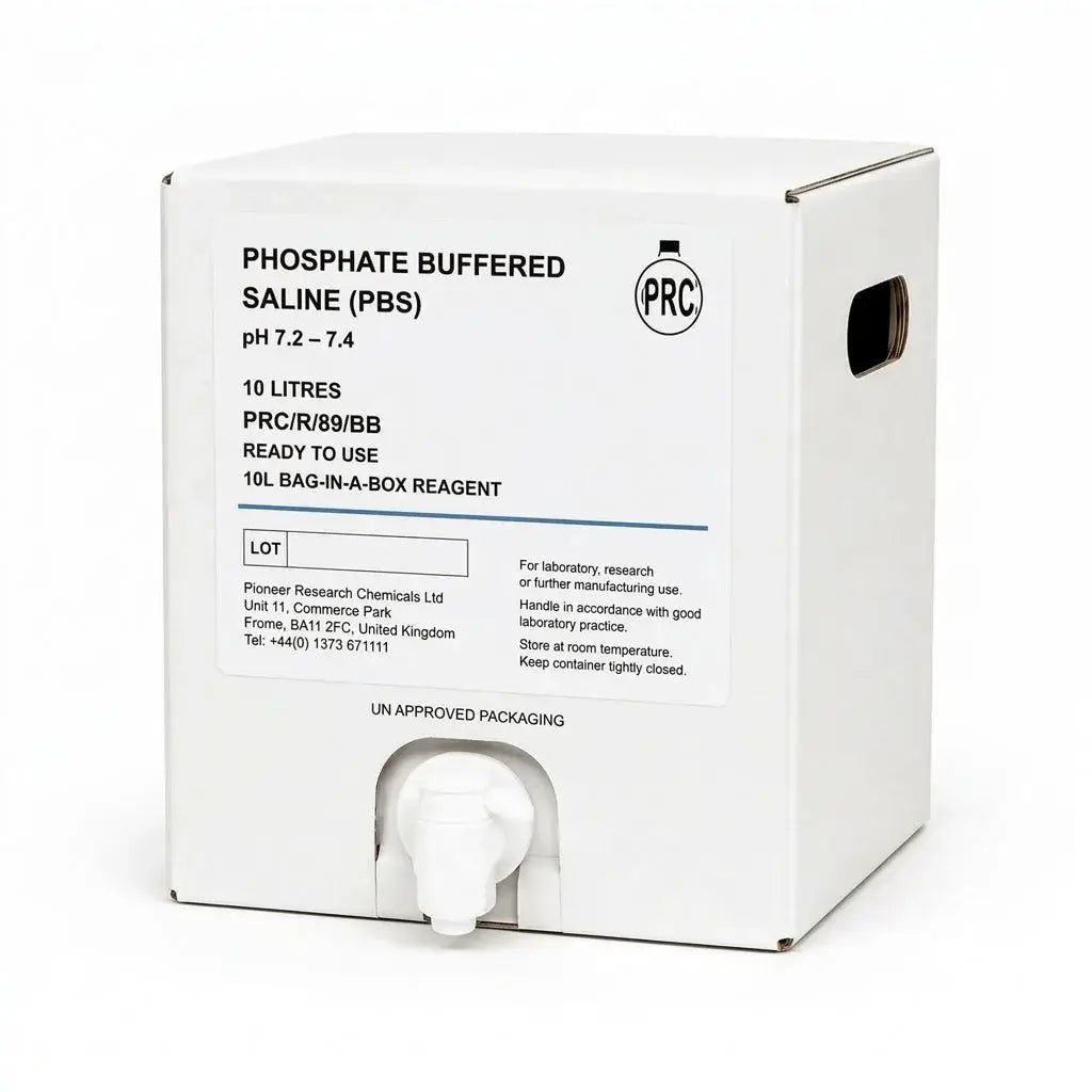 Pioneer Phosphate Buffered Saline (PBS) Solution pH 7.4 (High Buffer Capacity) | Ready-to-Use Buffers | Bench&Flask