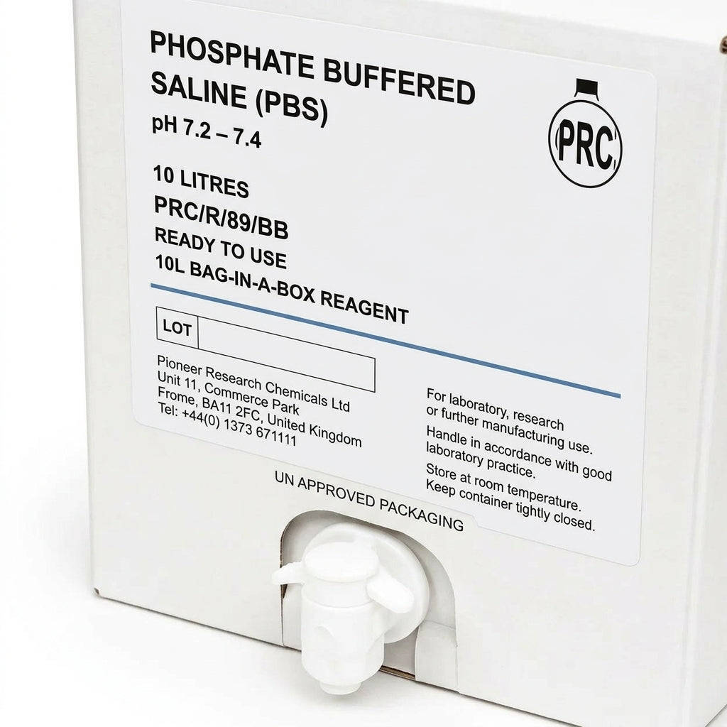 Pioneer Phosphate Buffered Saline (PBS) Solution pH 7.4 (High Buffer Capacity) | Ready-to-Use Buffers | Bench&Flask