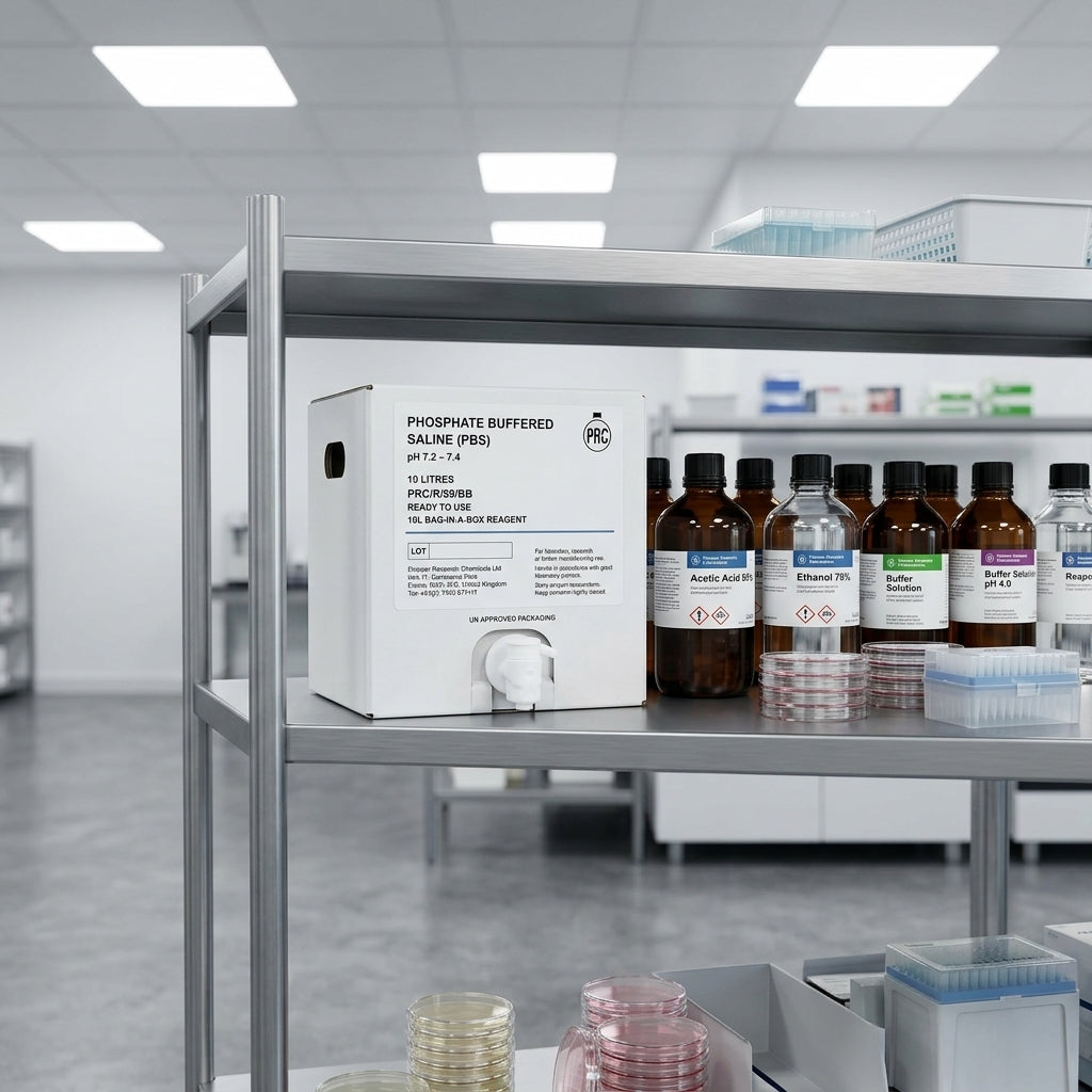 Pioneer Phosphate Buffered Saline (PBS) Solution pH 7.4 (High Buffer Capacity) | Ready-to-Use Buffers | Bench&Flask