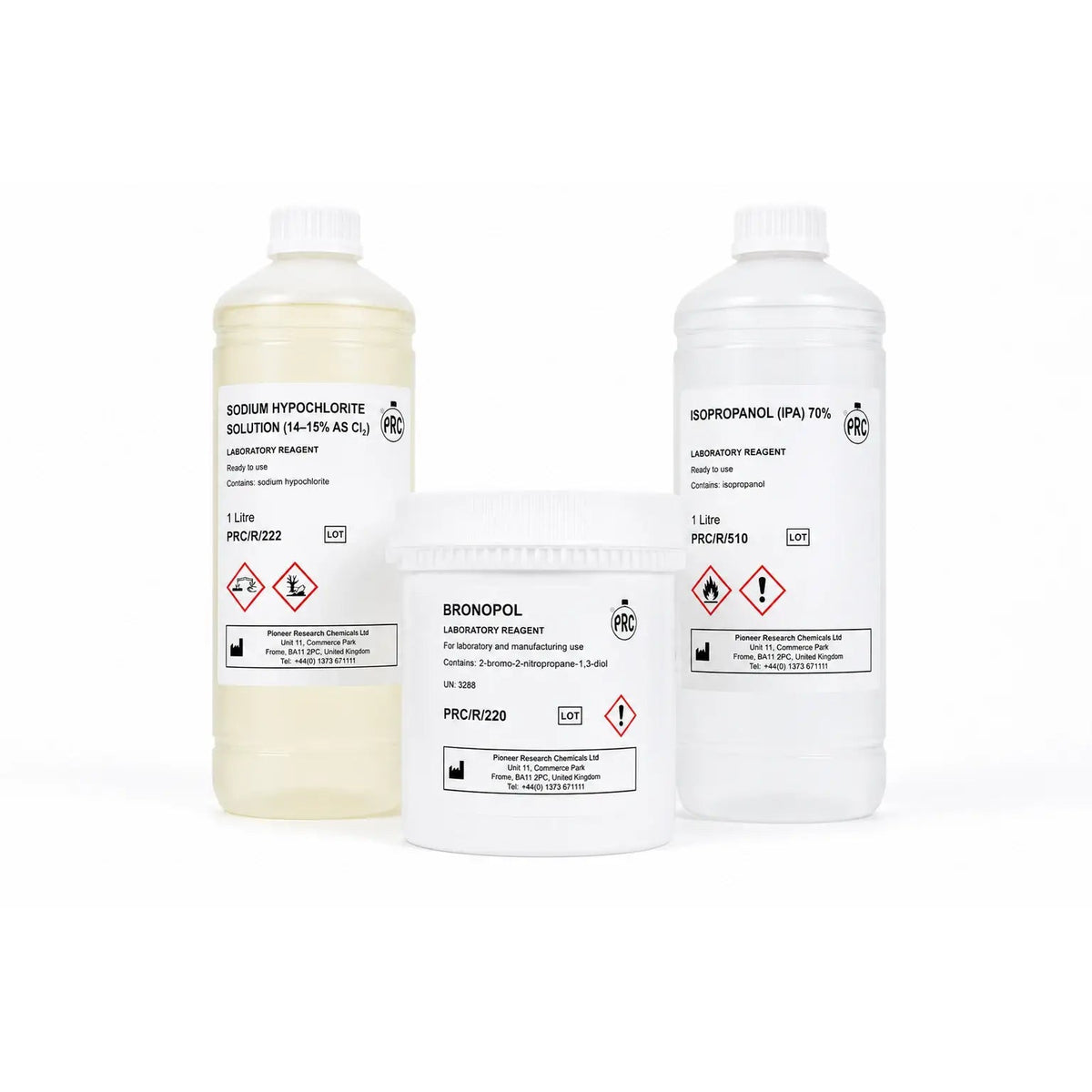 Pioneer Sodium Hypochlorite Solution (14-15% as Cl2) | Disinfectants & Antimicrobial Agents | Bench&Flask
