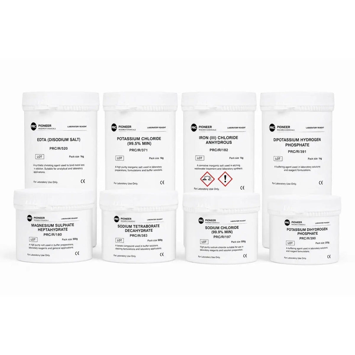 Pioneer Sodium Tetraborate Decahydrate | Laboratory Salts & Buffer Salts | Bench&Flask