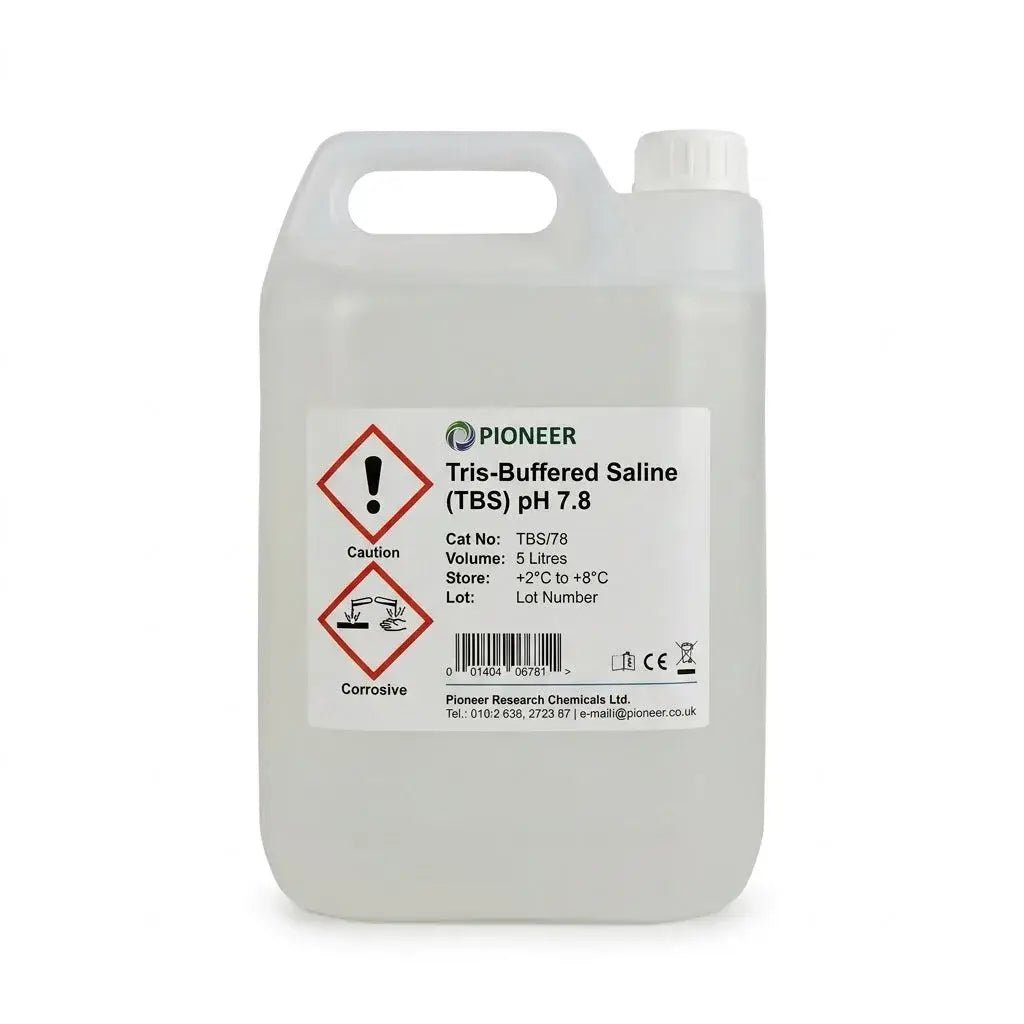 Pioneer Tris-Buffered Saline (TBS) pH 7.8 Buffer Solution | Ready-to-Use Buffers | Bench&Flask