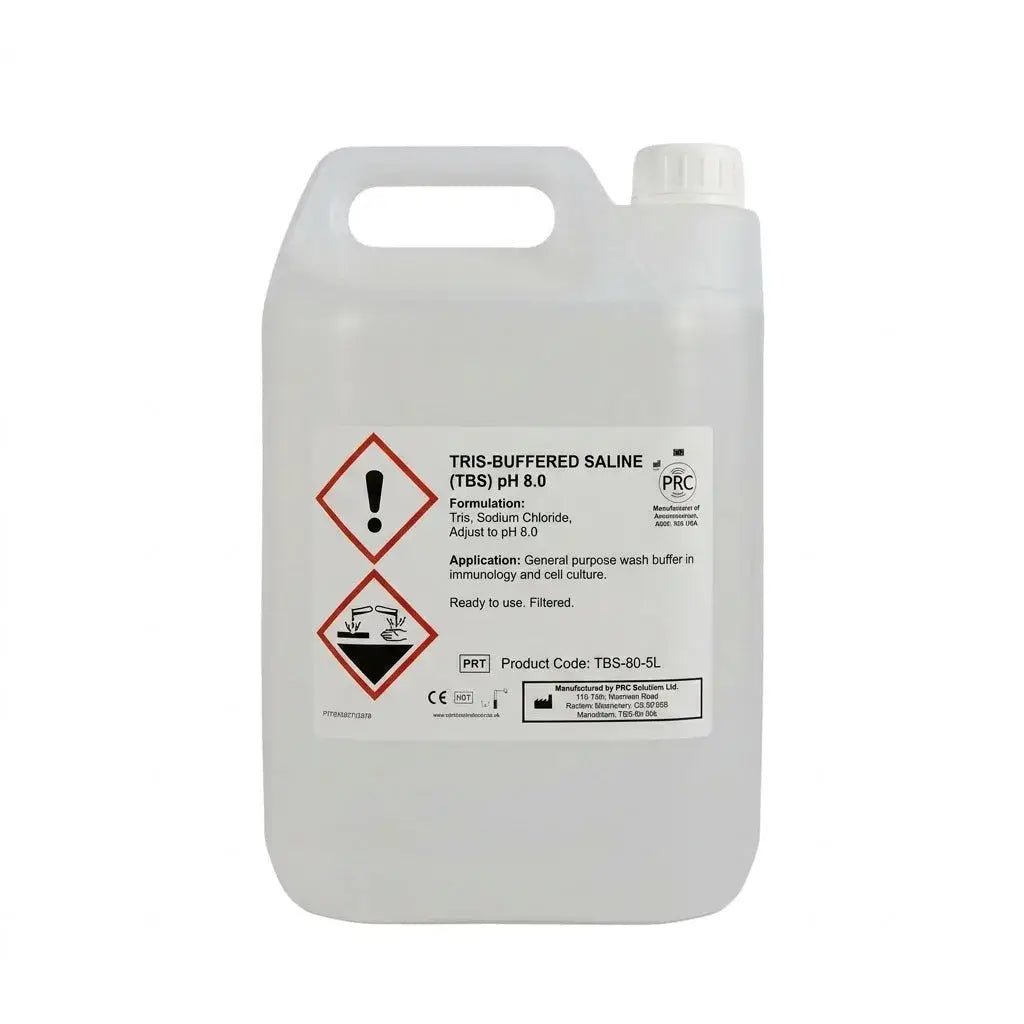 Pioneer Tris-Buffered Saline TBS pH 8.0 Ready-to-Use Buffer Solution | Ready-to-Use Buffers | Bench&Flask