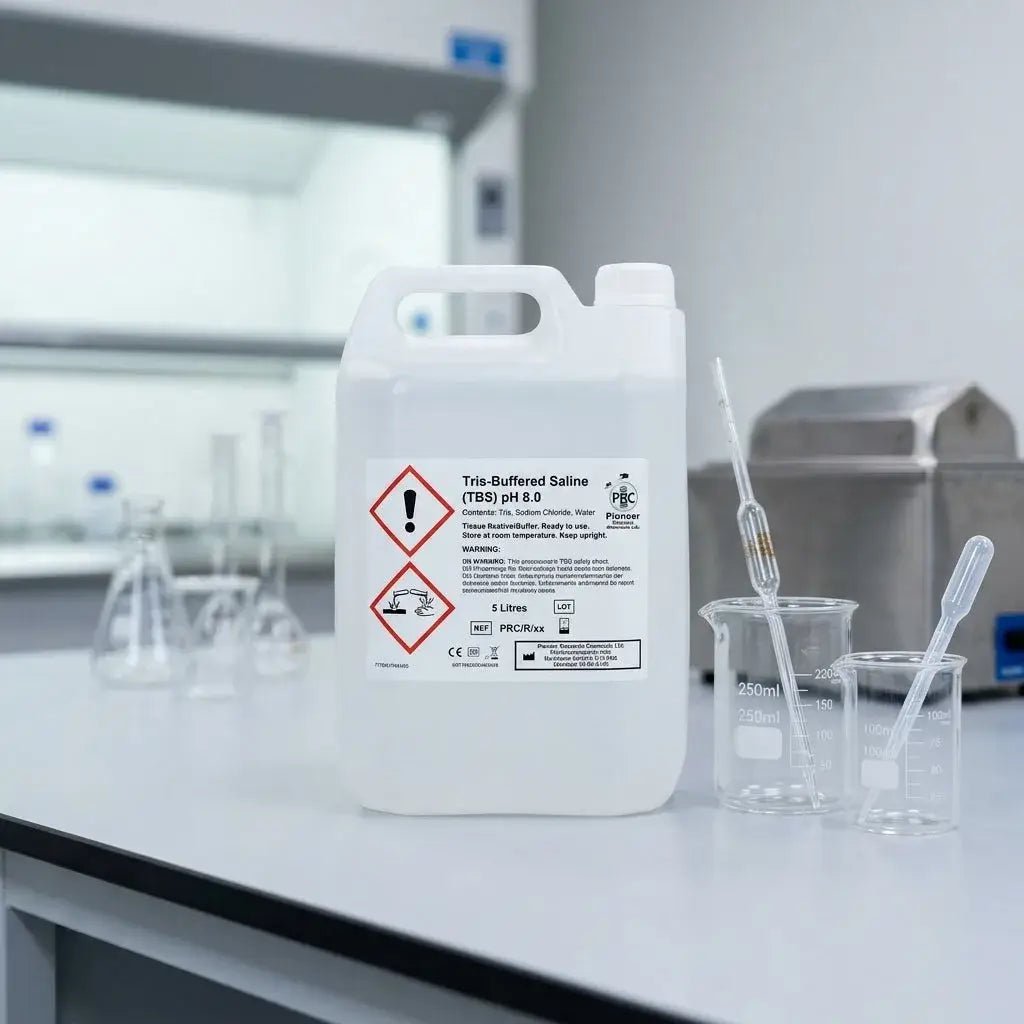 Pioneer Tris-Buffered Saline TBS pH 8.0 Ready-to-Use Buffer Solution | Ready-to-Use Buffers | Bench&Flask