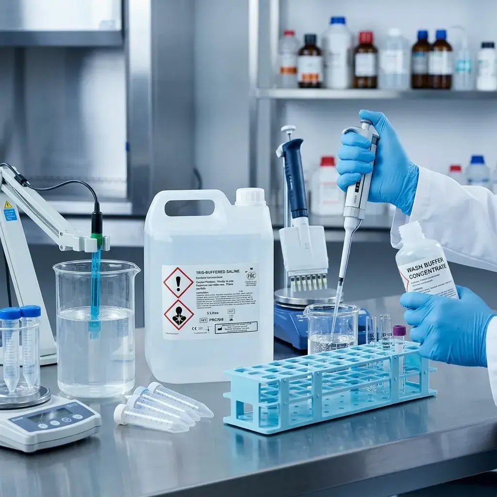Pioneer Tris-Buffered Saline TBS pH 8.0 Ready-to-Use Buffer Solution | Ready-to-Use Buffers | Bench&Flask